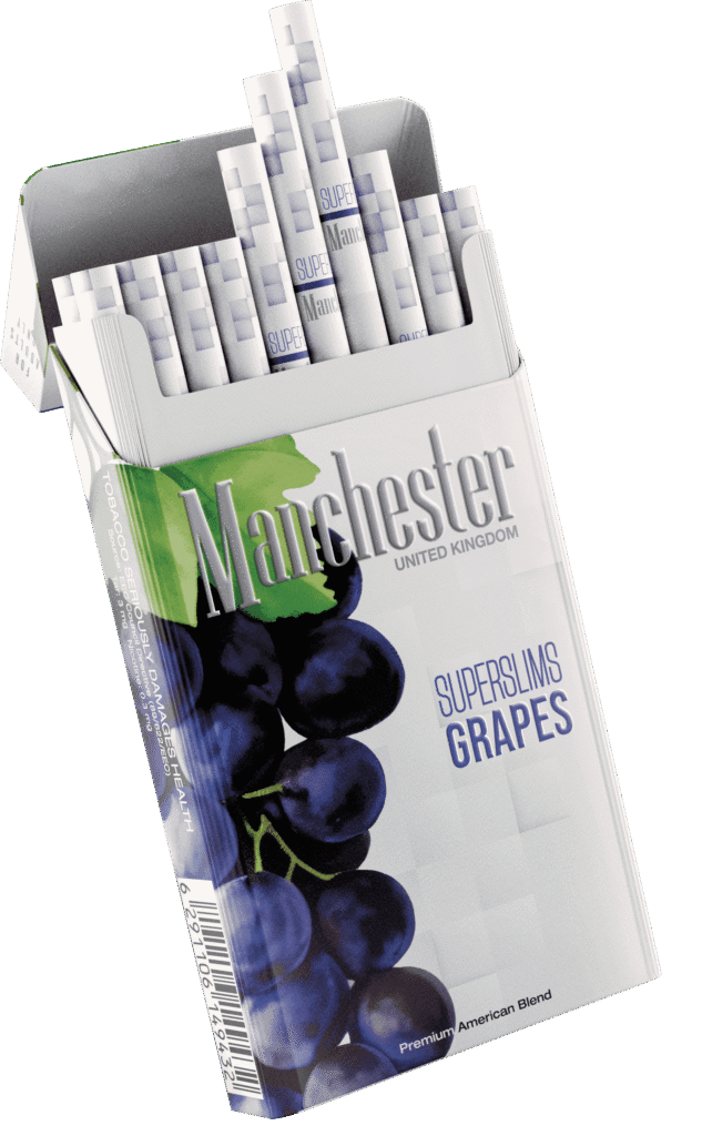 Manchester Superslims Grapes – Üzüm Aromalı