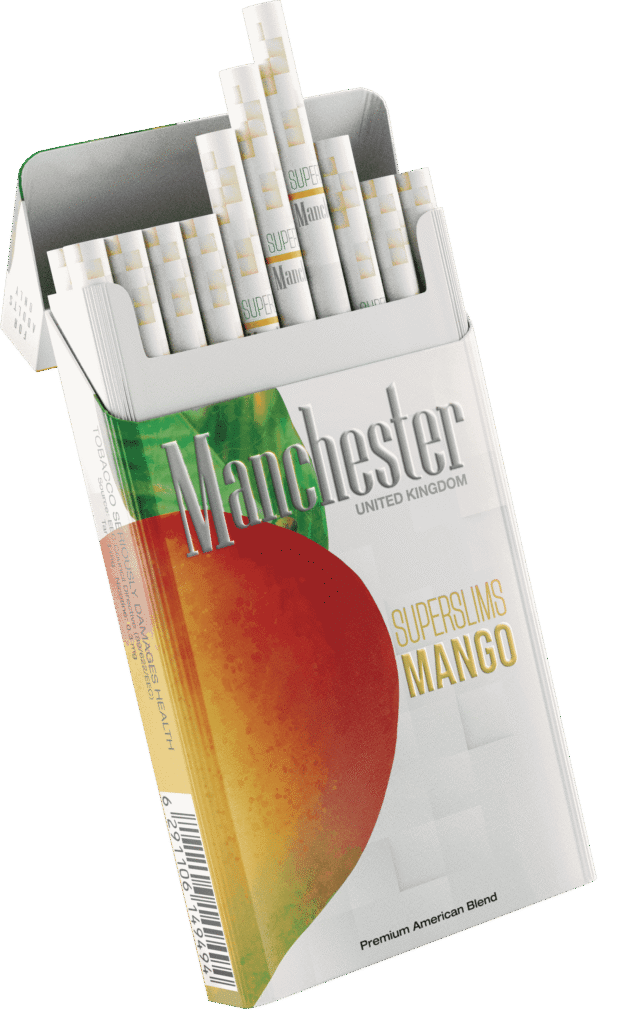 Manchester Superslims Mango – Mango Aromalı Sigara