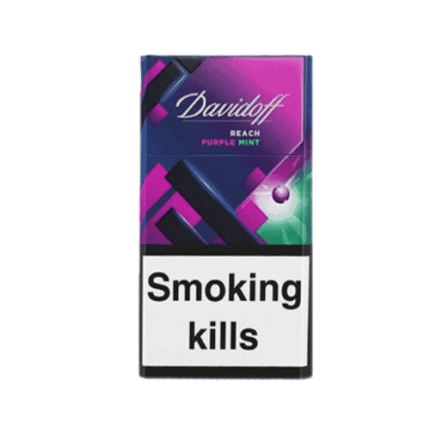 Davidoff Reach Purple Mint – Böğürtlen Aromalı