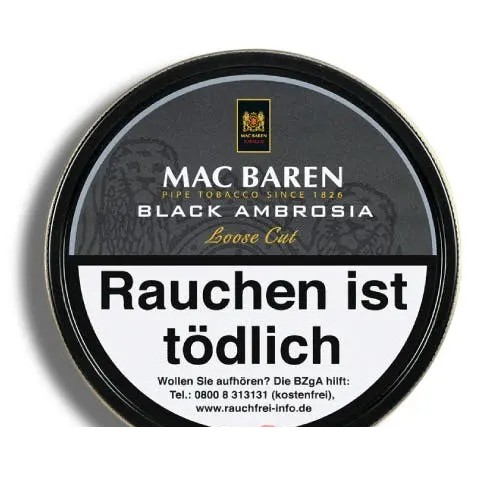 Mac Baren Black Ambrosia (Karışık meyve) Pipo Tütünü