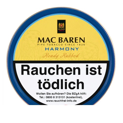 Mac Baren Harmony ( Tatlı – Çikolata aromalı ) Pipo Tütünü