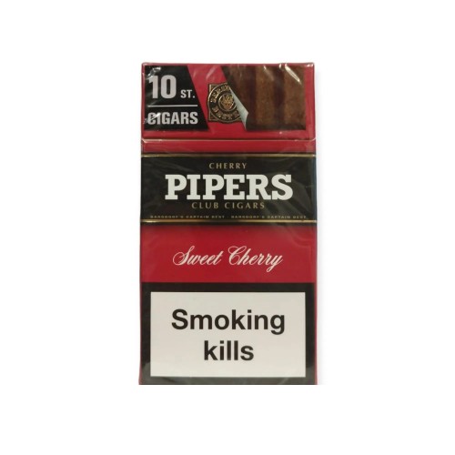 Pipers Sweet Cherry 10’s Sigarillo