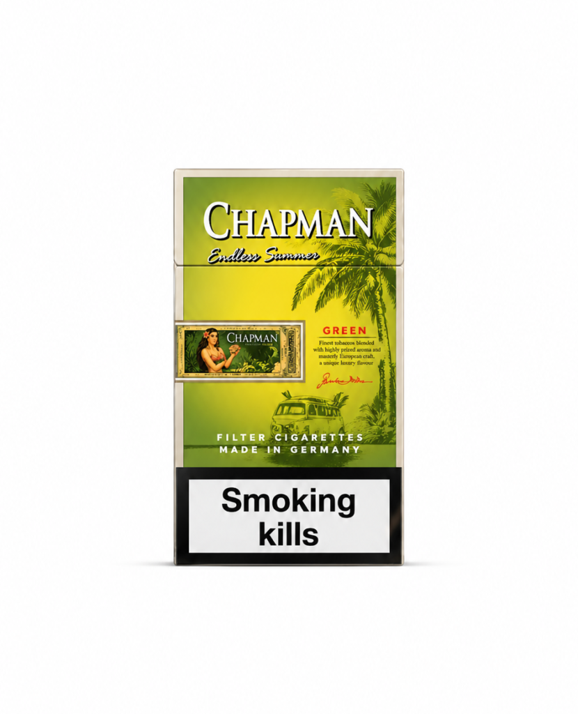 Chapman Endless Summer Green Slim – Ferah Meyve ve Mentol Aromalı Sigara